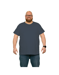 Alca Easy-Going 1-Pck Men T-Shirt O-Neck Provincial Blue 4XL