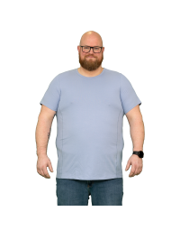 Alca Easy-Going 1-Pck Men T-Shirt O-Neck Sky Blue