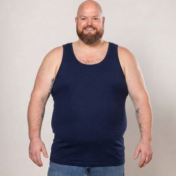 Alca Classic 2-Pck Men Singlet Navy