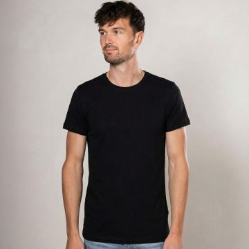 Alca Basic R-Fit 1-Pck Heren T-Shirt O-Neck Extra Long Black