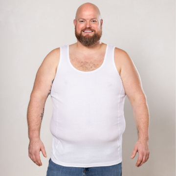 Alca Classic o-fit 2-Pck Men Singlet White