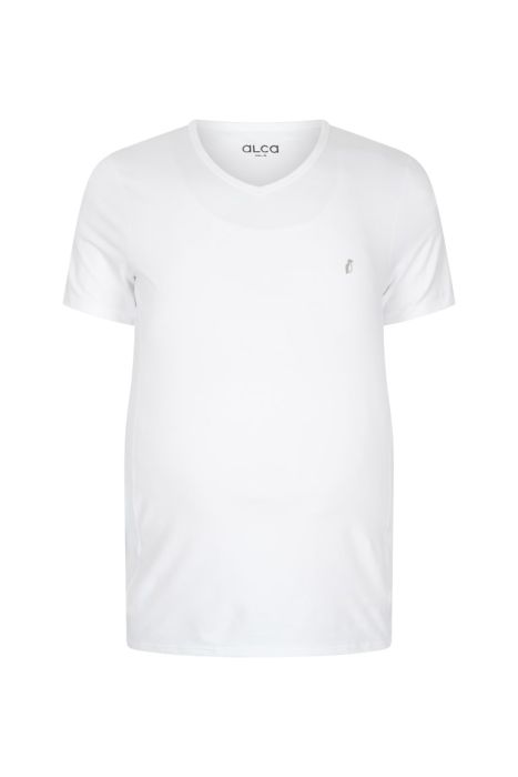 Alca Classic 1-pack T-shirt V-Hals Wit 3XL-B