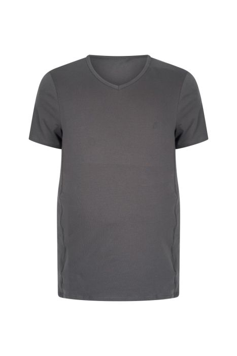 Alca Easy-Going 1-Pck Men T-Shirt V-Neck Dark Grey 4XL