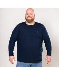 Alca Basic O-Fit Heren Longsleeve Ronde Hals